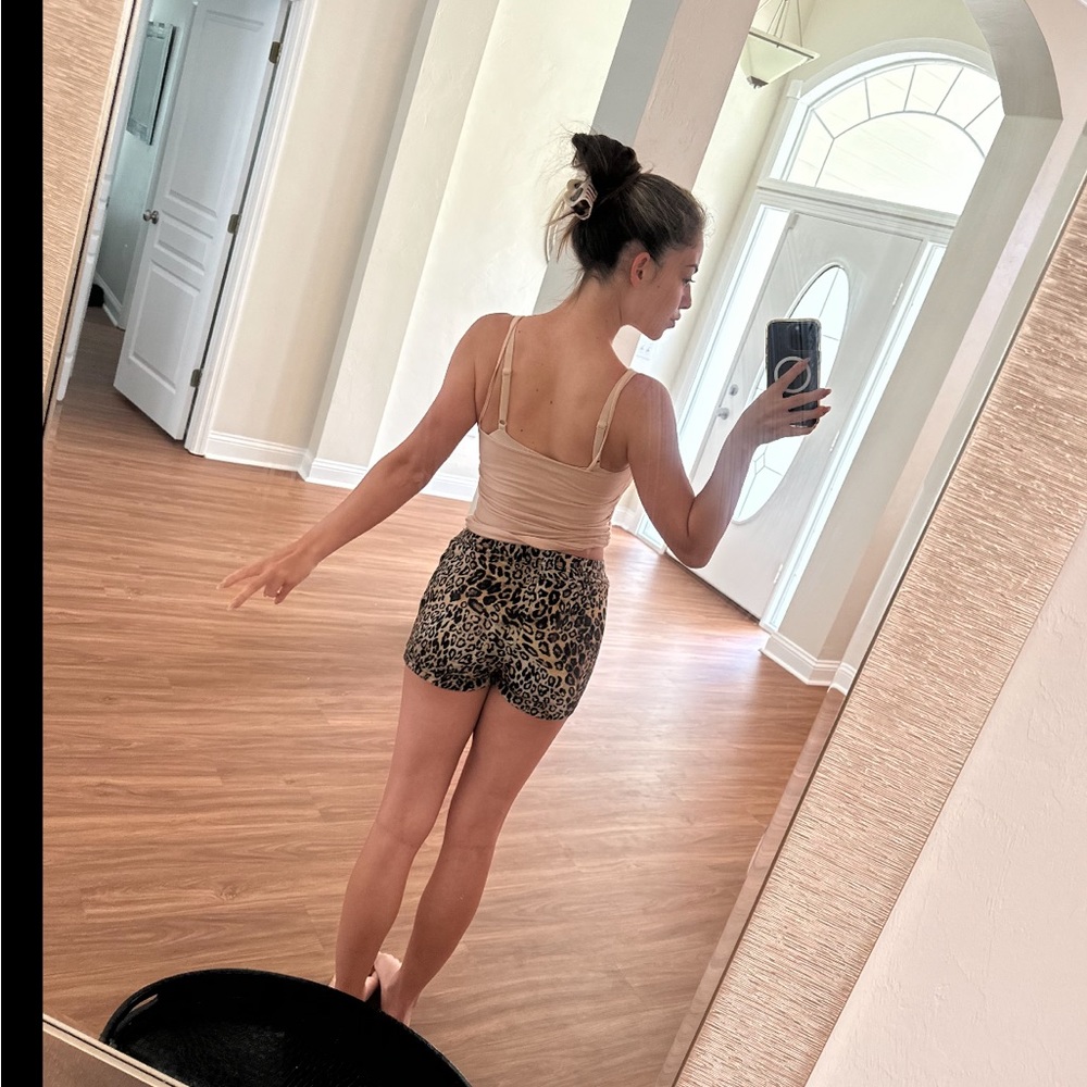 Tan shirt